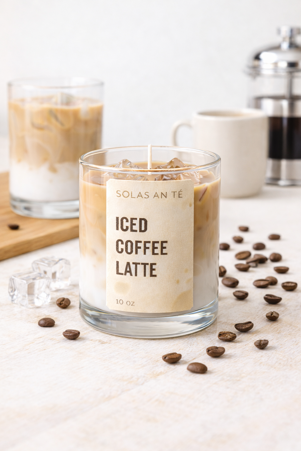 Iced Coffee Latte Candle