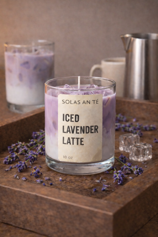 Iced Lavender Latte Candle