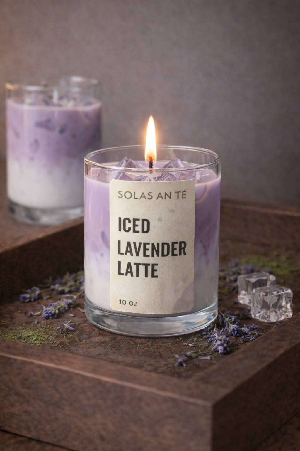 Iced Lavender Latte Candle