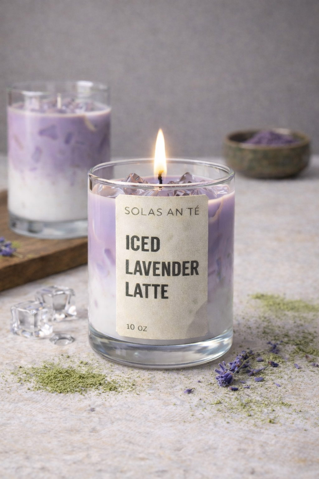 Iced Lavender Latte Candle