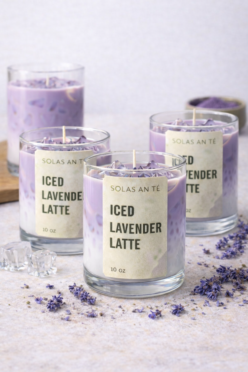 Iced Lavender Latte Candle