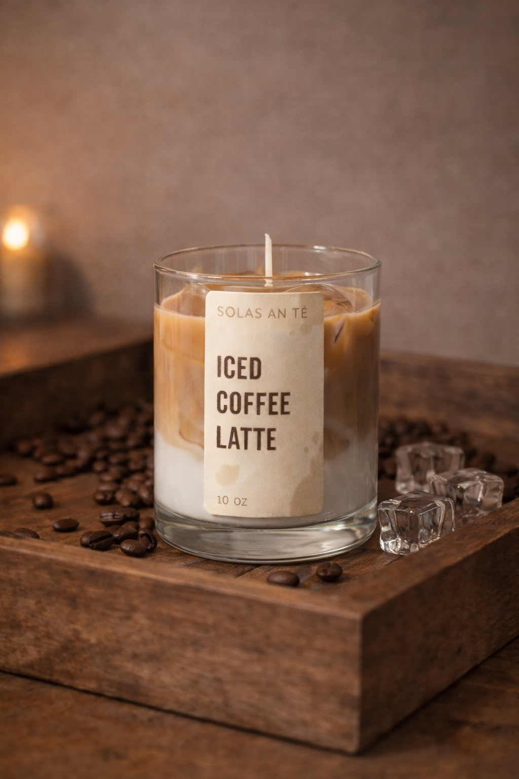Iced Coffee Latte Candle