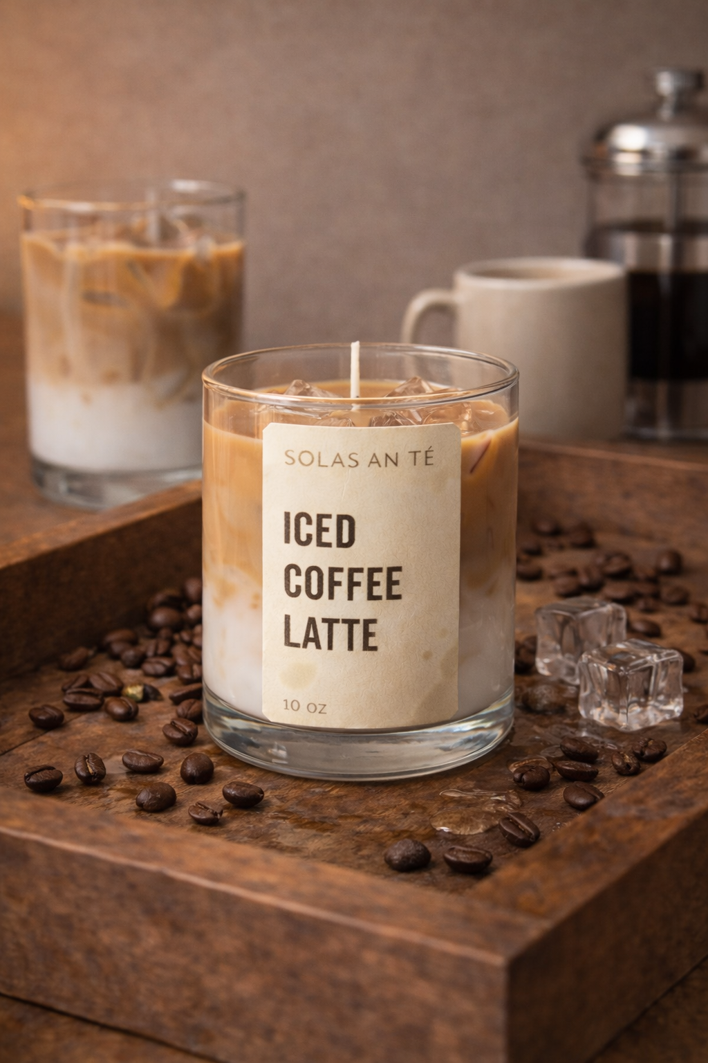 Iced Coffee Latte Candle
