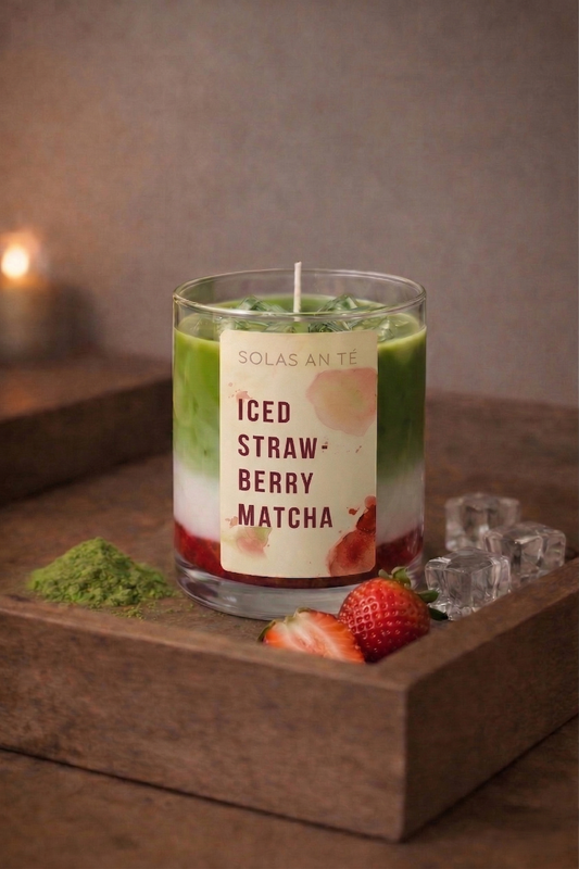 Iced Strawberry Matcha Candle